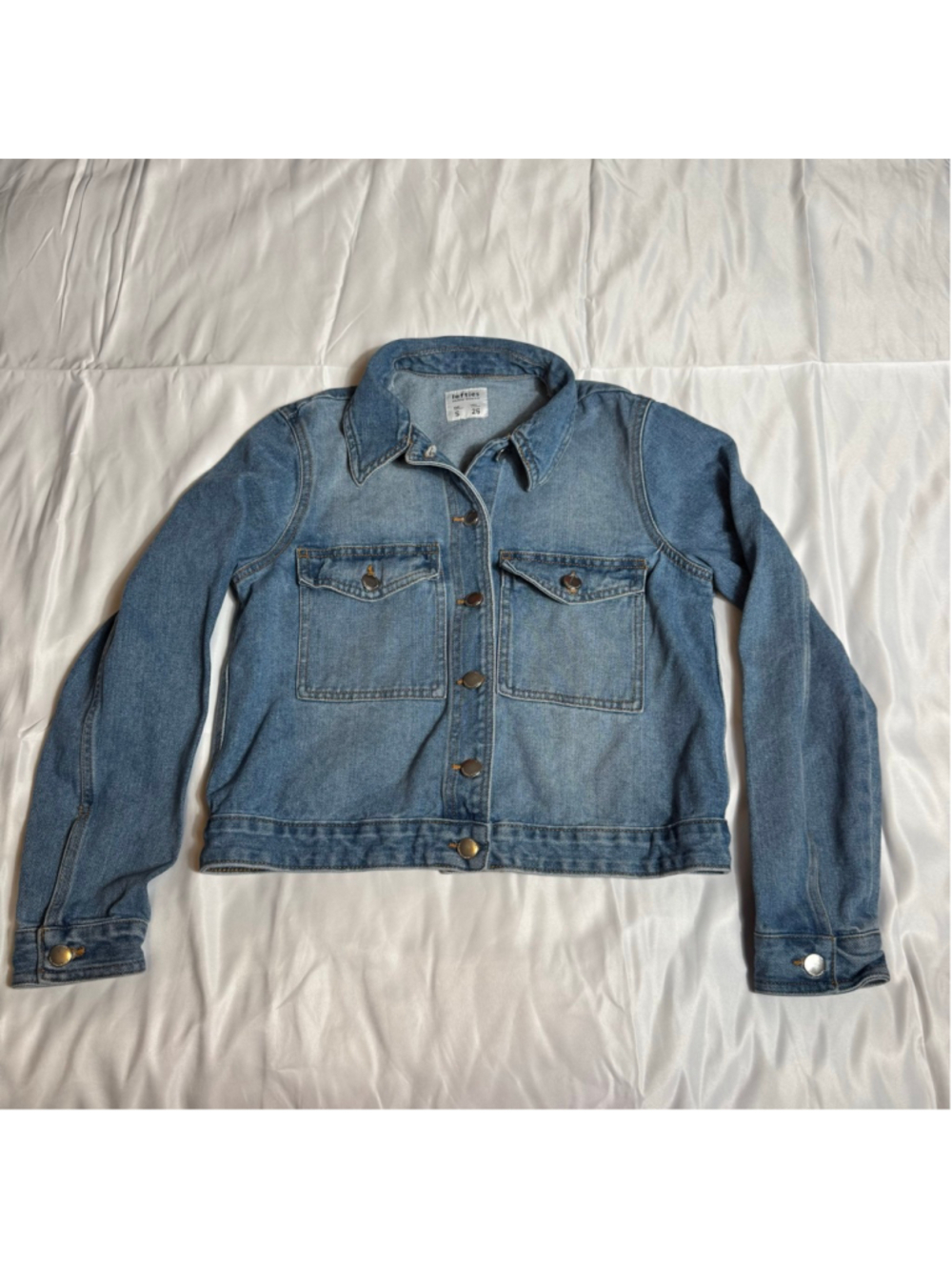 Women's Lefties Blue Denim Jean Jacket S